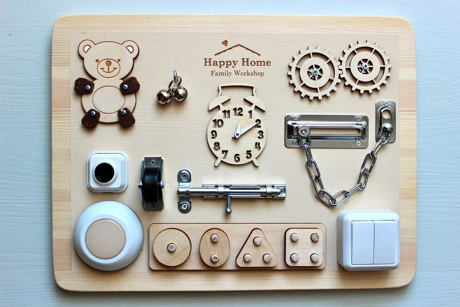 Бизиборды Happy Home. Stimming Toys. Бизиборд кошечка мяу с часами. Busy Board 3d model. Travel busy