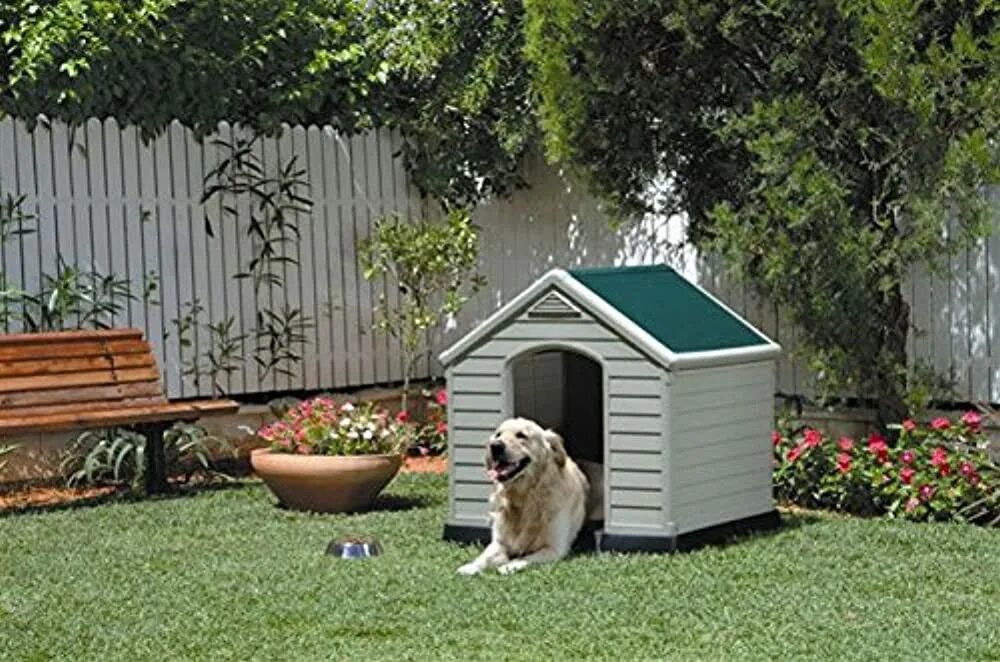 Собачья будка Keter Dog House 99x99x95 см пластик. Конура колли. Кетер дог. Двухэтажная будка для собаки. Dog house casino dog houses info