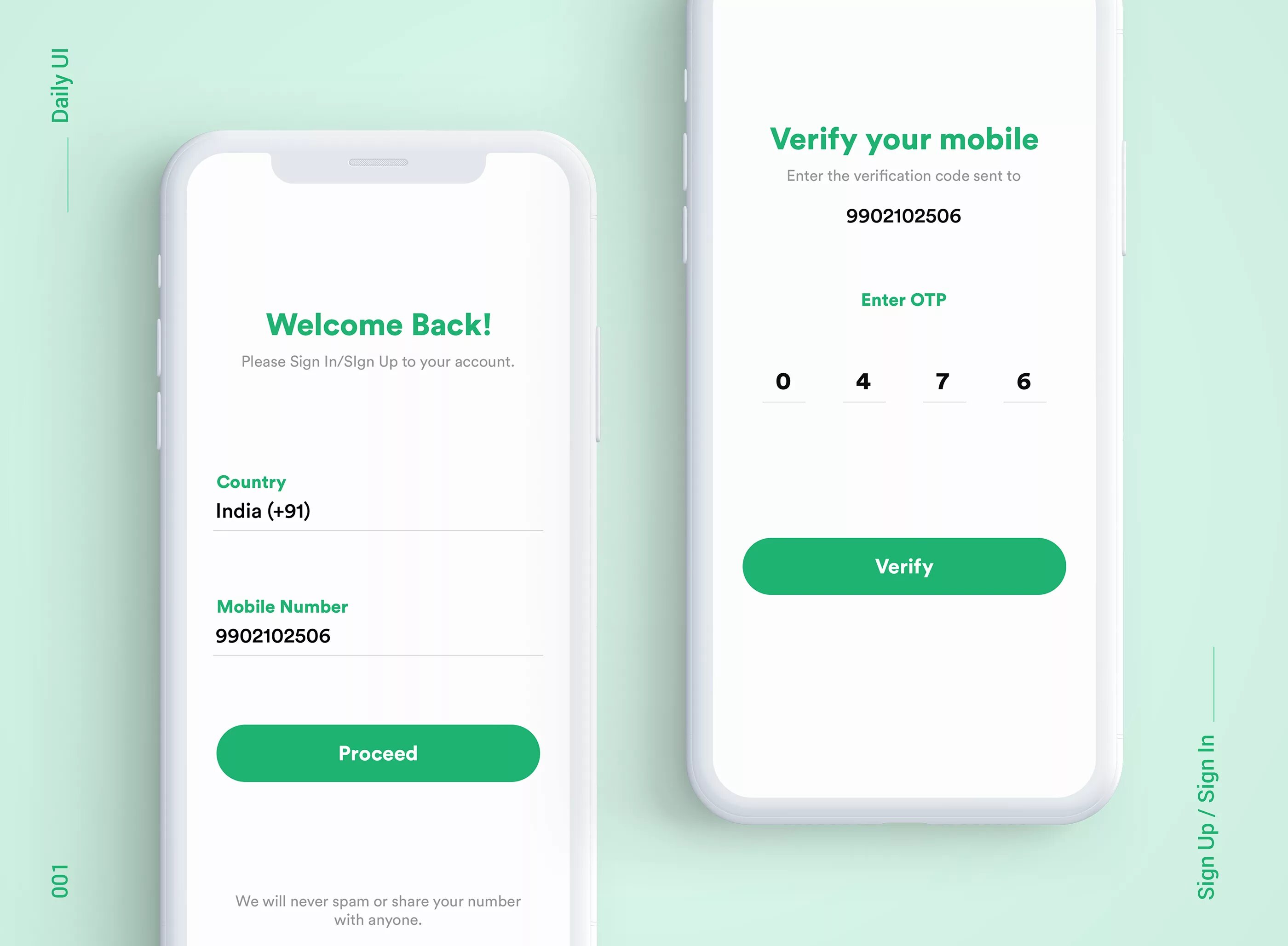 Enter mobile. Otp verification. mobile ui code verification. verification account verification ui design. пример попапа мобильного приложения.