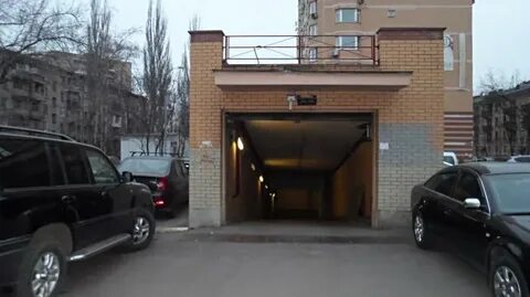 Подземная парковка многоквартирного дома