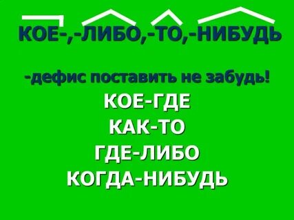 Каких либо через дефис или раздельно