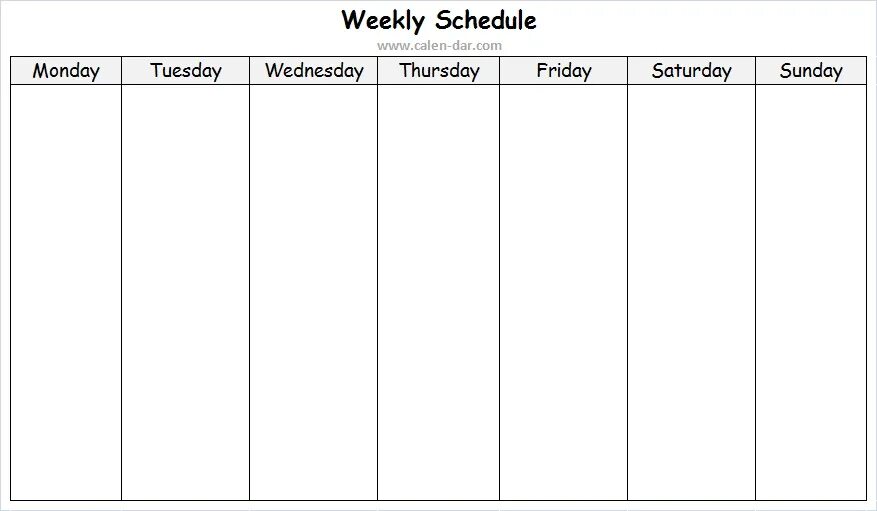 Week schedule. Weekly schedule. schedule шаблон. schedule for a week.