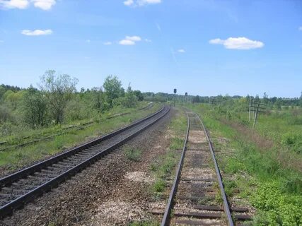 Железнодорожный разъезд воронье