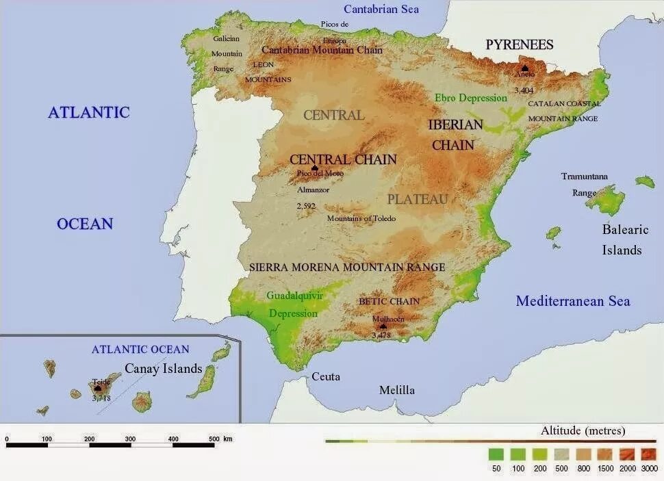Пиренейский мир. Горы в Испании Пиренеи на карте. Физ карта Испании. Горы Испании на карте. Пиренеи на карте Испании.