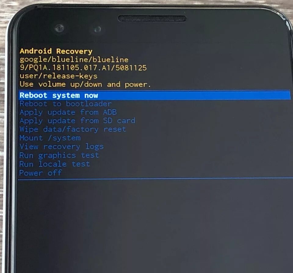 Android 7 recovery