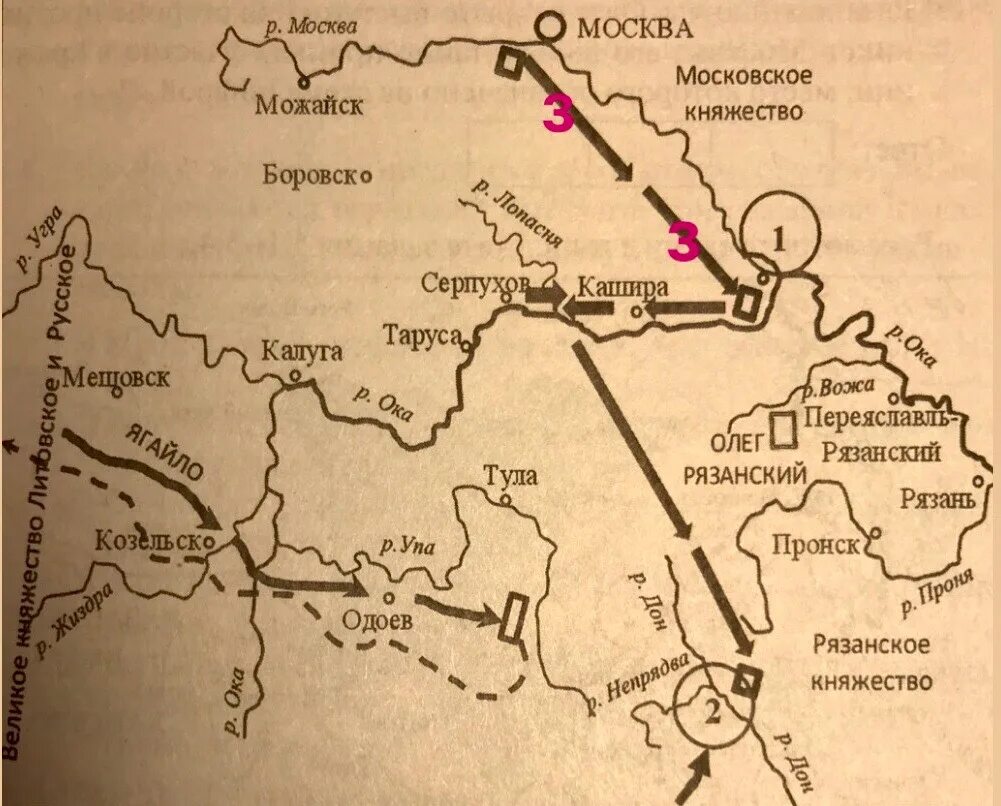 Название населенного пункта в котором находился лагерь Лжедмитрия 2. Путь войска которым командовал сигус мут 3.