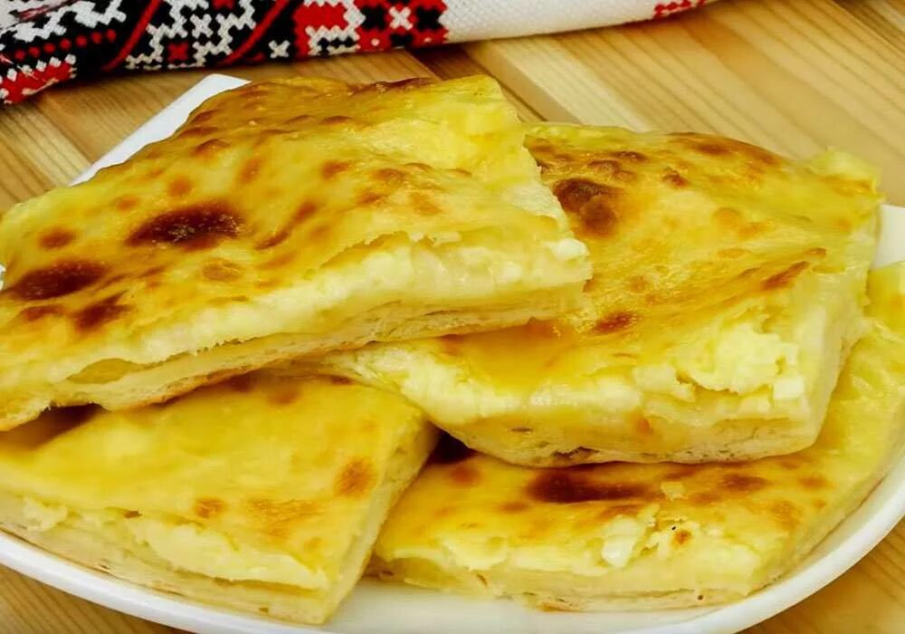 Рецепт легкого хачапури с сыром
