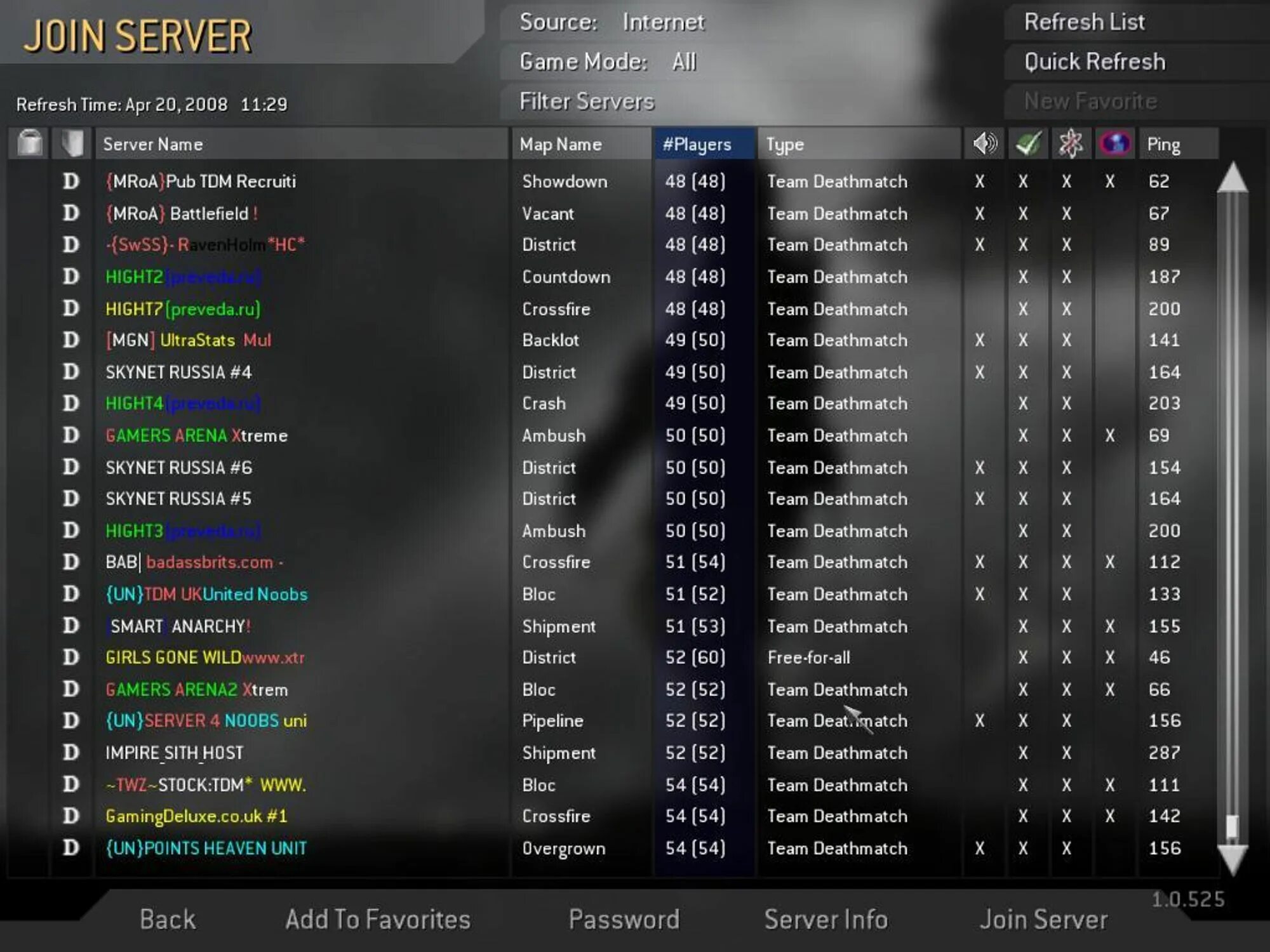Cod4_Map_Crossfire. Psk Team cod4. Список серверов Маджестик. Карта DM_cod4_vacant_rc1 для CSS. Servers refresh