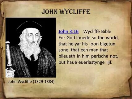 John was the first