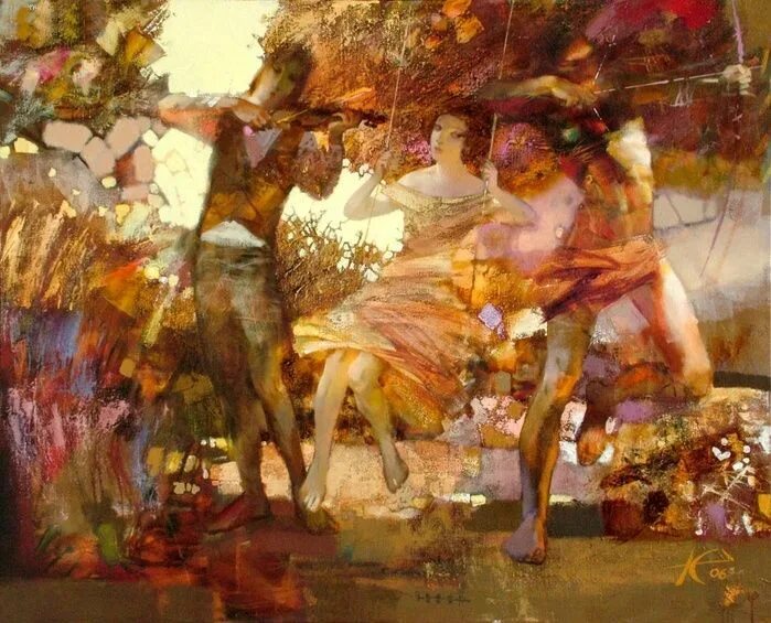 Alexander GORBIKOV ✿ Abstract floral paintings, Flower painting, Floral painting
