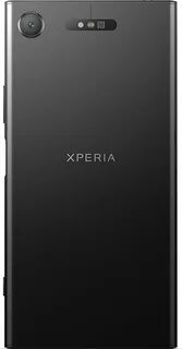 Черный телефон sony
