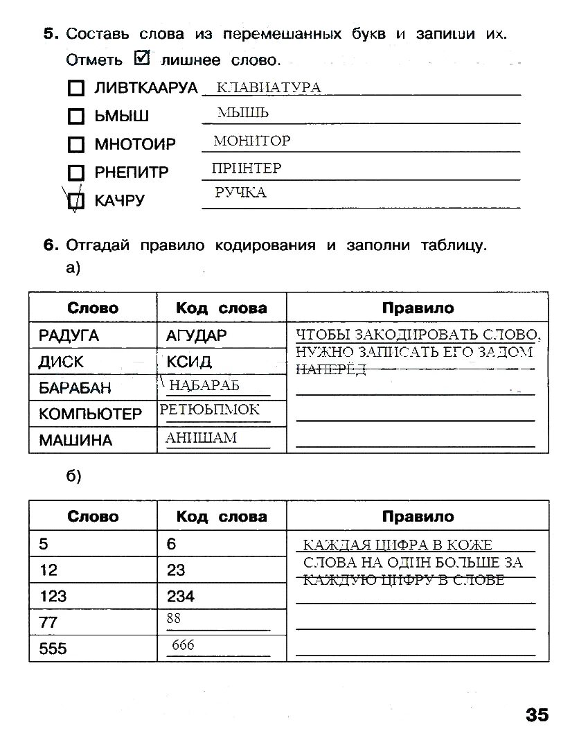 Информатика 2 класс стр 33. Информатика 2 класс рабочая тетрадь Матвеева 1 часть ответы. Информатика 2 класс рабочая тетрадь Матвеева 1 часть страница 35. Тетрадь по информатике 2 класс Матвеева 1 часть. Информатика 2 класс рабочая тетрадь Матвеева 1 часть стр 35.