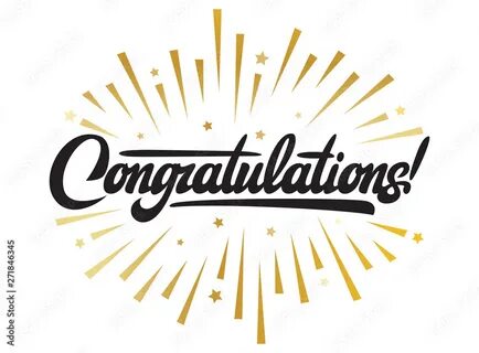 Support congratulations