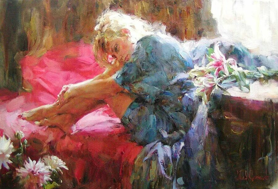 Художник худ. Michael inessa garmash художник картины.