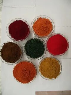 Основные пигменты