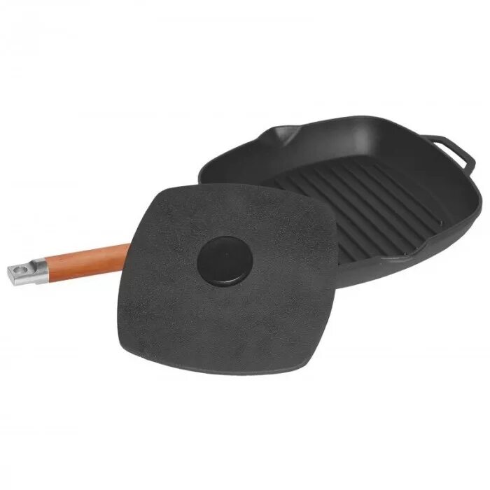 Крышка-пресс чугунная биол, 21,5 см (11242). Ручки, d-24см, крышка-пресс "цыпленок-табака". 210х210 (биол) би10242. Крышка пресс чугунная 28х28. Крышка биол 10242.