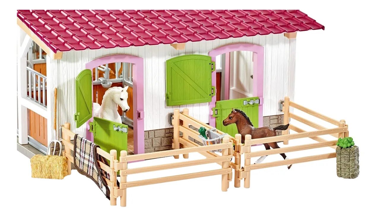 Конюшня лошадей шляйх. Schleich конюшня 42344. игровой набор schleich конюшня с аксессуарами 42344. игровой набор schleich конюшня с наездницей и лошадьми 42344. schleich (шляйх) конюшня.