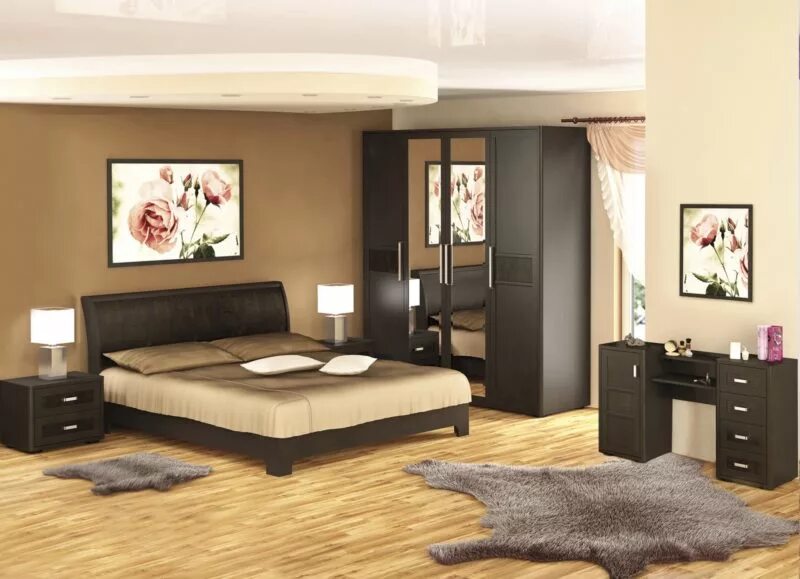 Wallpaper design, style, room, interior, bedroom for mobile and desktop, section