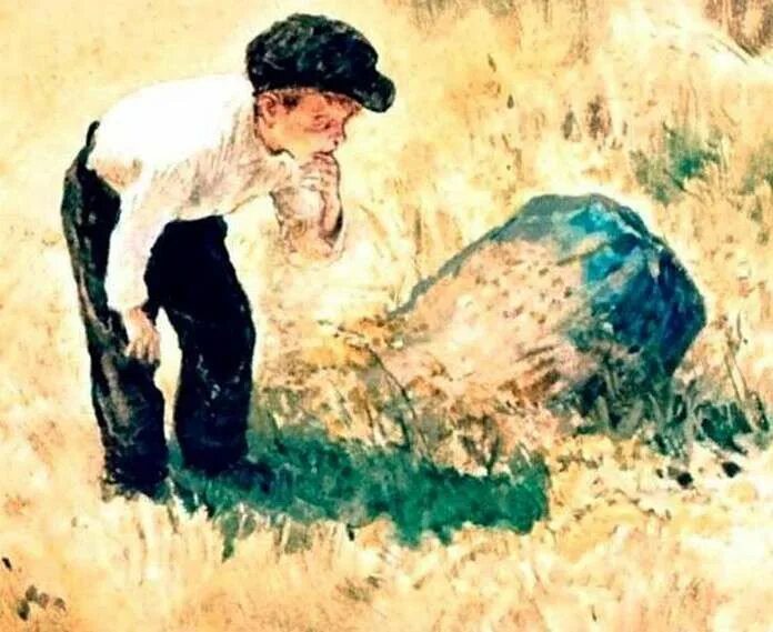 Кратчайшее содержание горячий камень. Иллюстрации к рассказу горячий камень гайдара. произведение гайдара горячий камень.