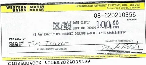 Money order