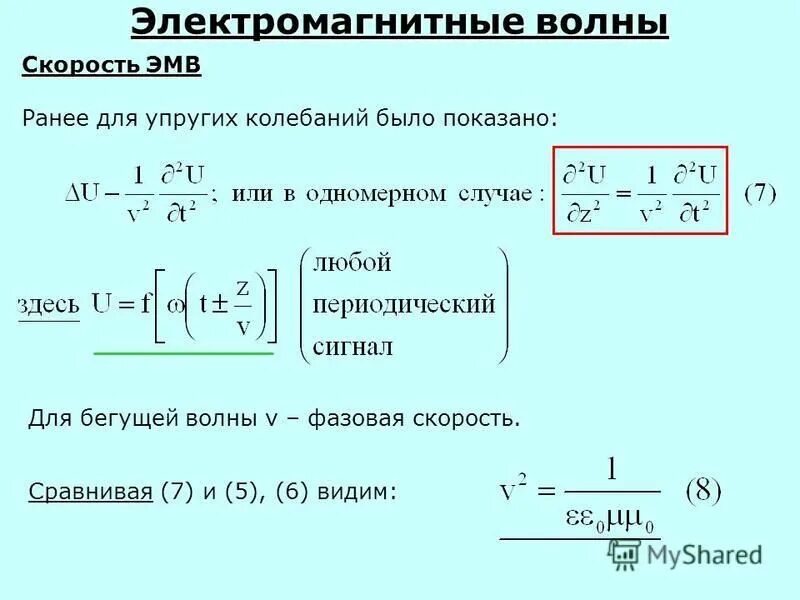 Фазовая скорость света