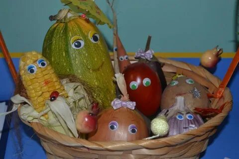 Овощи из подручных материалов своими руками