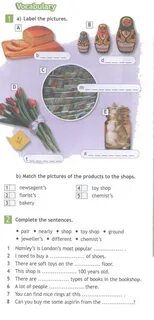 Match the shops 1 6