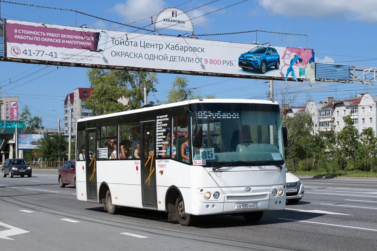 Hyundai County Kuzbas hdu2. 85 Маршрут Хабаровск. Хендэ Хабаровск. Каунти автобус Хабаровск. Маршрут 85 автобуса самара