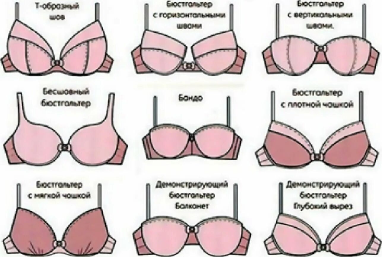 Типы лифчиков названия. Формы чашек бюстгальтера. Формы бюстгальтеров и их названия. Форма чашек бюстгальтера названия. Размер груди разница