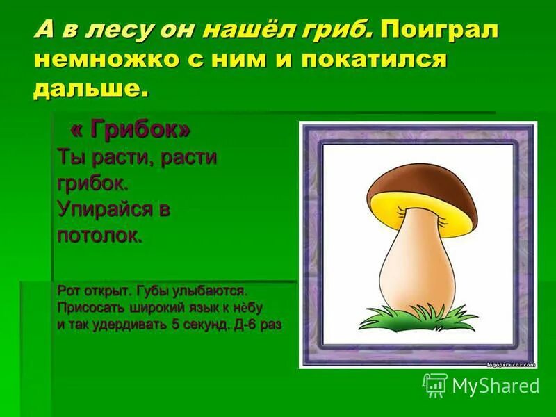 Тема ох грибок ты. Я ШРИБ И Я не играю в эту игру. «Грибок к грибку – наберѐшь и лукошко». А грибок то вырос сказка. Ох грибок ты мой грибочек анализ