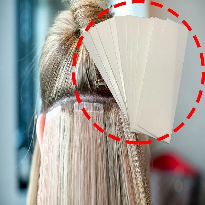 моно ленты для наращивания волос. пряди для ленточного наращивания. наращивание на лентах. ленты для наращивания волос. скотч для ленточного наращивания волос.