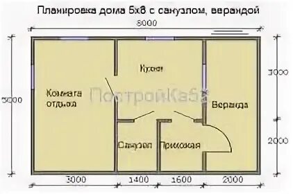 Проект дома 8.5 на 8.5 одноэтажный Одноэтажный каркасный 10х8, загородный проект дома на большую семью