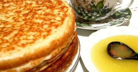 Пышные дрожжевые блины в мордовской кухне