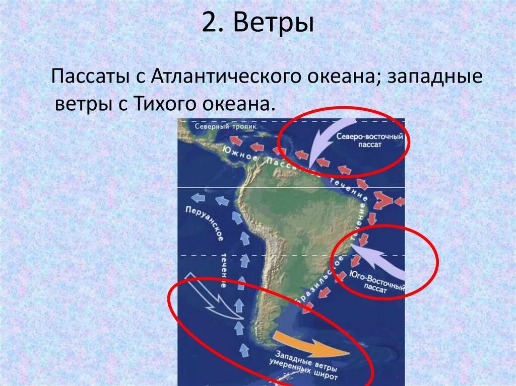 Направление течений атлантического. Карта ветров Атлантического океана. Ветра Атлантического океана. Ветра Тихого океана. Пассаты Атлантического океана.