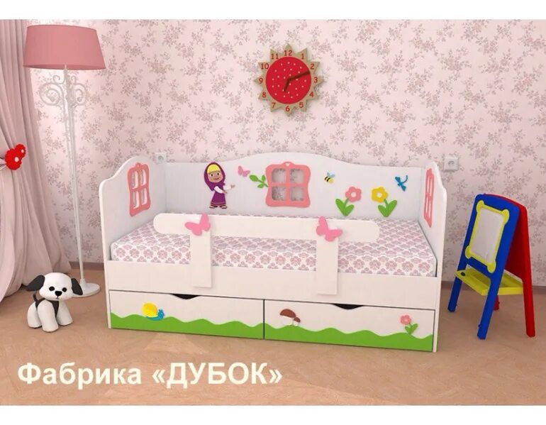 Кровать для ребёнка от 1 года. Детские кровати двух лет. Детская кровать с бортиком. Детские кровати. Кровать дубок винни пух.