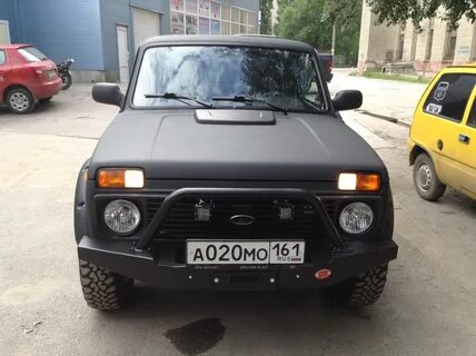 Нива в рапторе