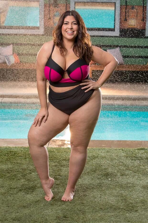 Нижнюю толстуху. Jessica Milagros Plus Size.