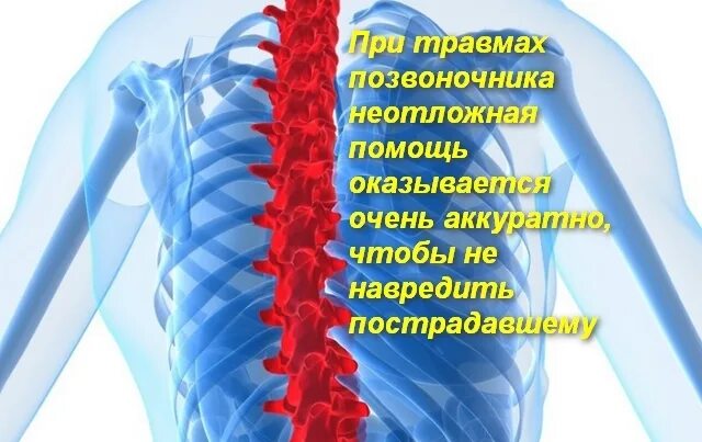 Ушиб спины помощь