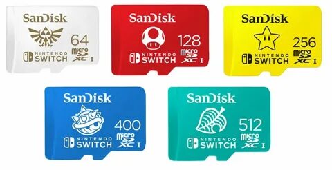Карта памяти для switch