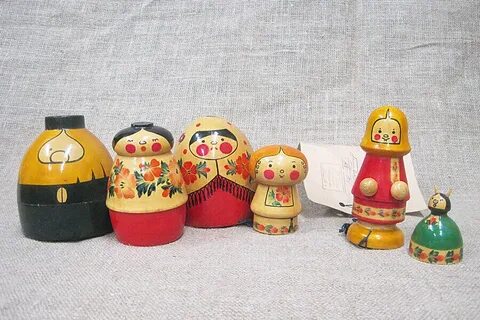 Матрешка традиционная игрушка