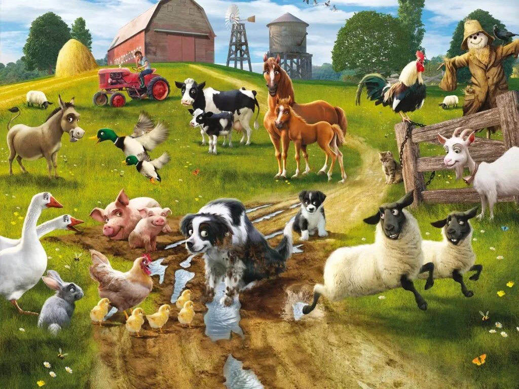 Математика по теме домашние животные. Домашние животные. животные на ферме. домашние животные на ферме. деревенские животные.