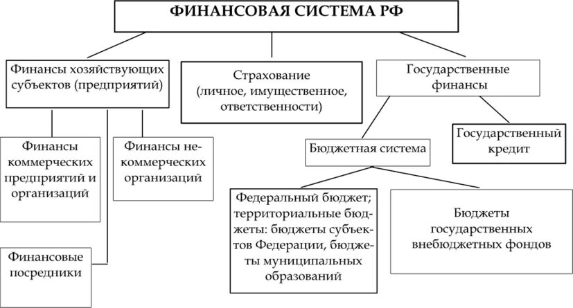 Государственные финансовые учреждения пример. Схема финансовой системы РФ со звеньями. Система финансов России схема. Финансовая структура РФ. Система финансовых институтов в РФ.