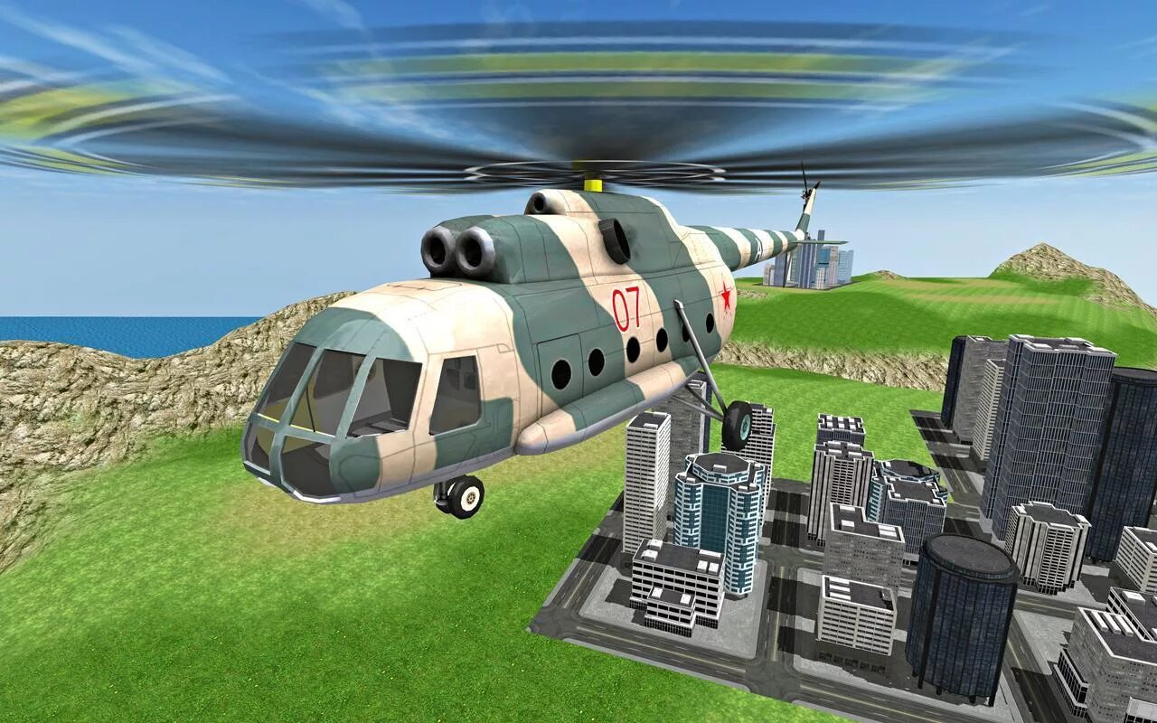Helicopter sim