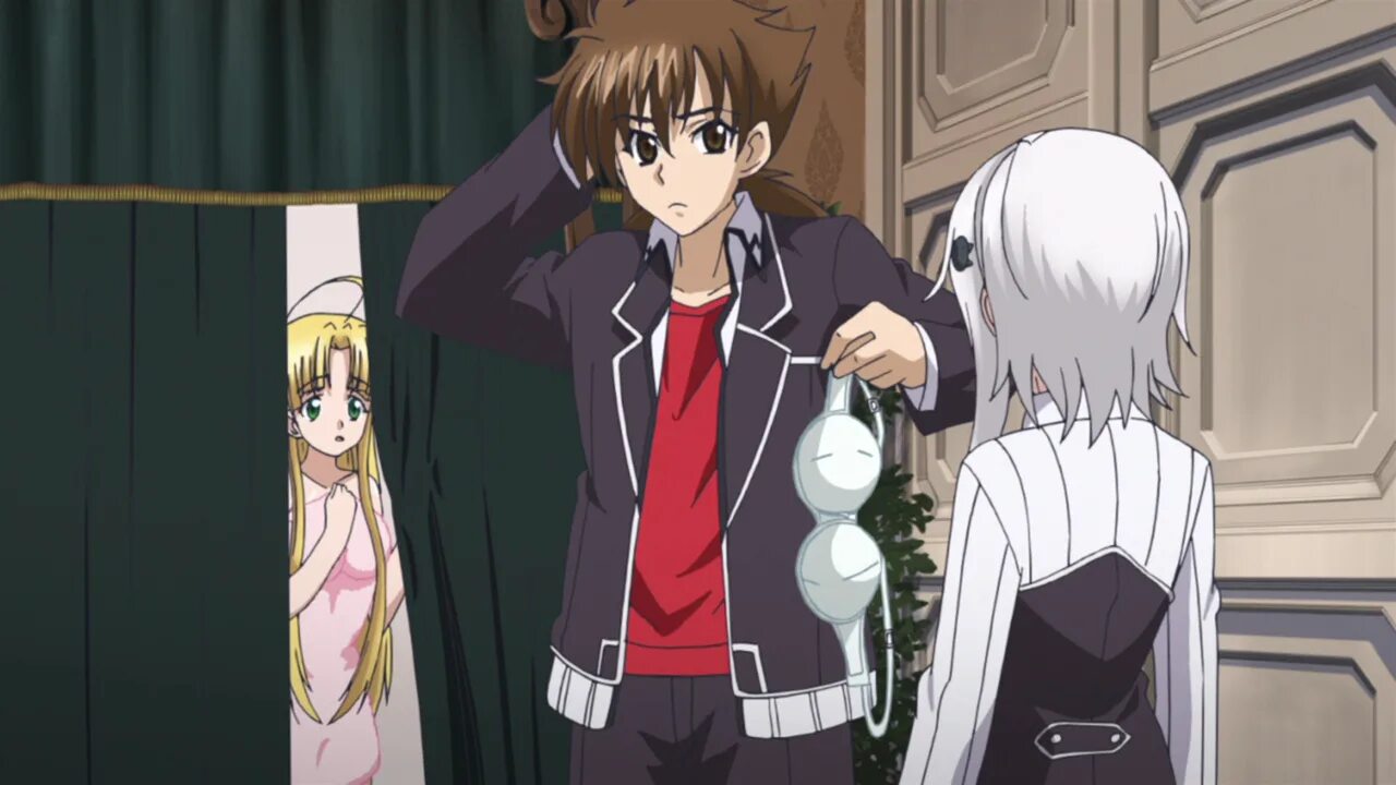 Школа падших демонов. DXD Генширо Саджи. High School DXD Падшие ангелы.