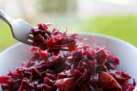 Тушеная капуста свекла