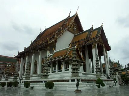 Temple building