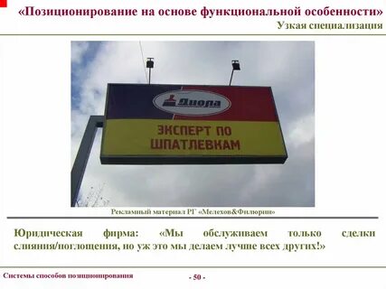 Слоган позиционирование