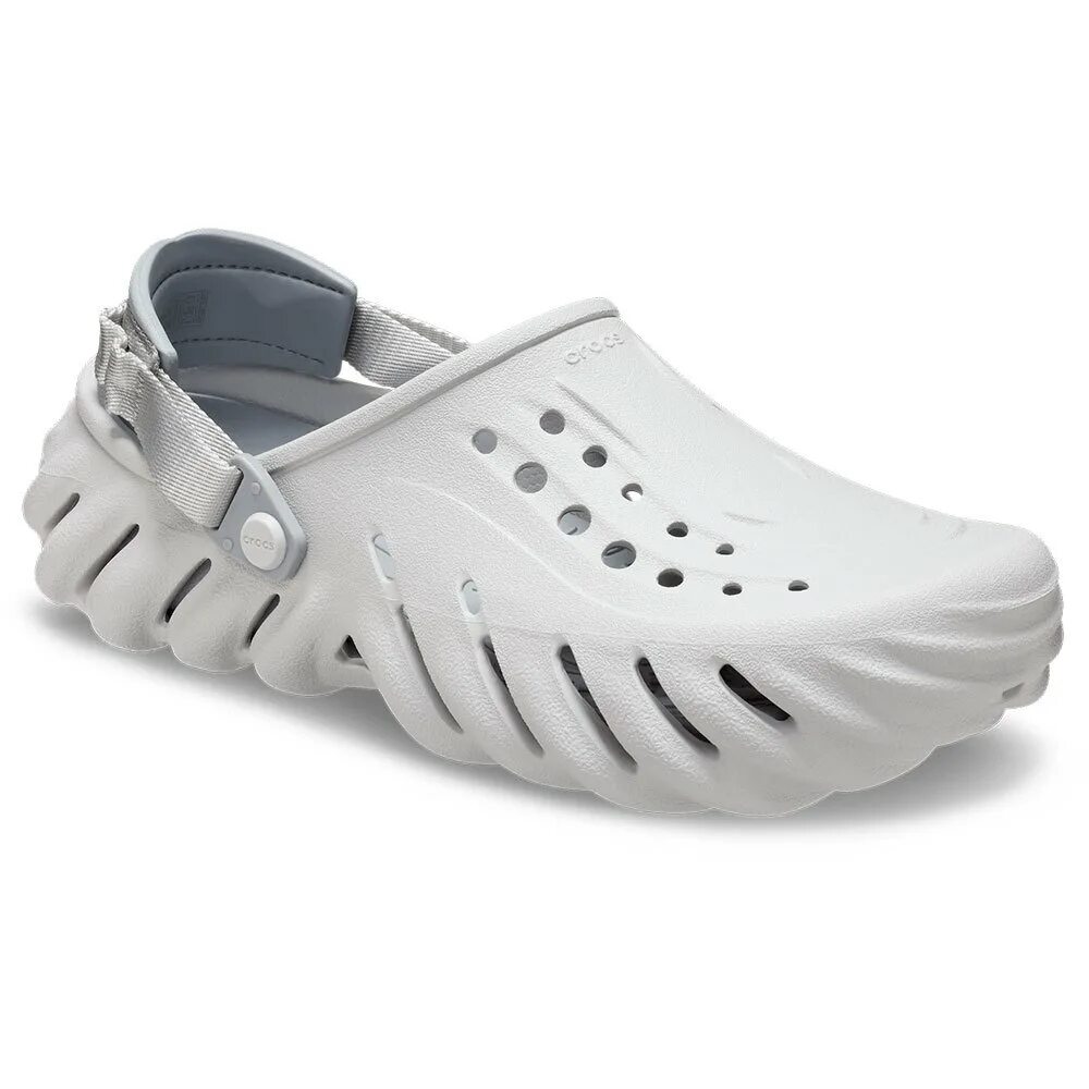 Echo clog. Кроксы echo clog. crocs 207937. crocs echo clog bone grey белые с серым. crocs echo clog - storm.