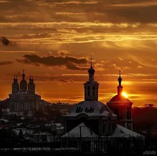 Вечерний смоленск