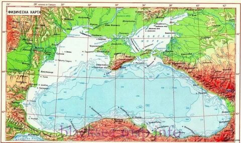 Черное море это какой океан